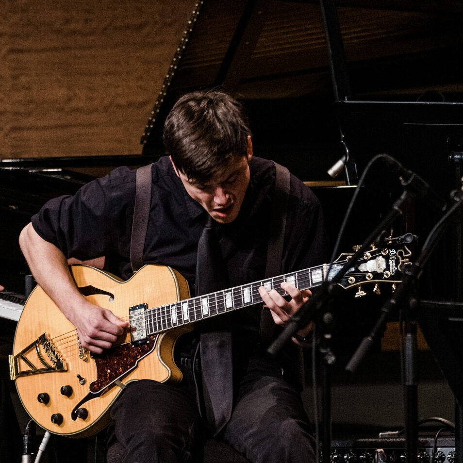 SUNDAY JANUARY 15, 2023: New York,  New York- Ithaca College Big Band competes in the Jack Rudin Jazz Competition in the Rose Theatre the House of Swing, Jazz at Lincoln CenterCREDIT: Gabriela Bhaskar for Jazz at Lincoln Center
